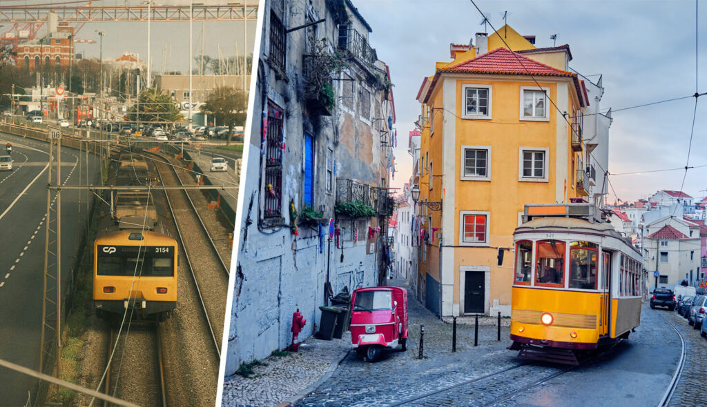 Convenient Transportation Choices Lisbon Itinerary