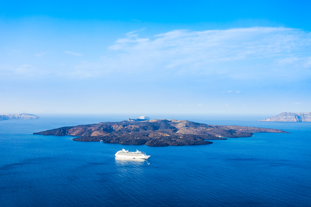 Volcano Nea Kameni